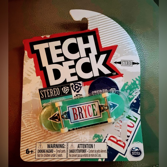 DGK Tech Deck Bryce with Black and Green Design finger board skate board - Picture 1 of 2